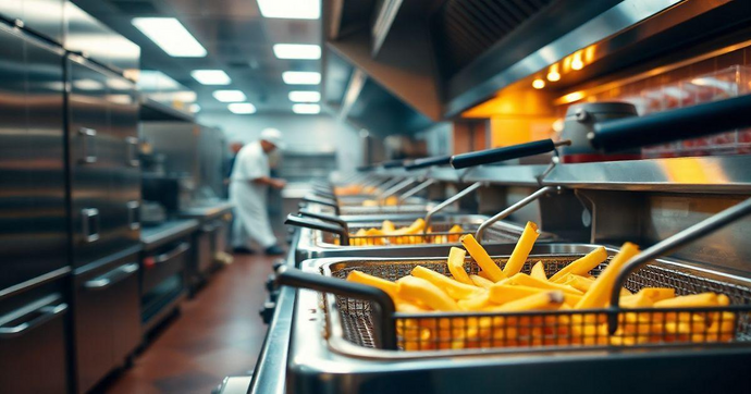 Fritadeira Industrial: Vantagens e Tipos