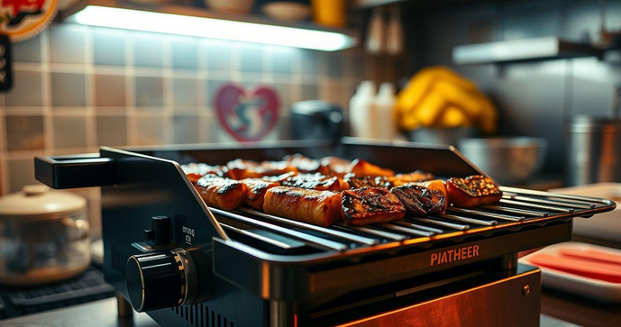 Char broiler elétrico é a solução ideal para grelhados perfeitos e saborosos em sua cozinha. Char broiler elétrico é a solução ideal para grelhados perfeitos e saborosos em sua cozinha.