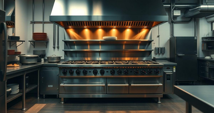 Fogões Industriais 8 Bocas para Cozinhas Profissionais e Restaurantes