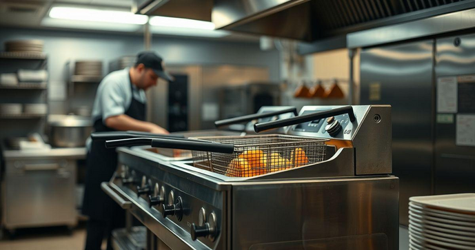 Fritadeira industrial a gás: Vantagens e Guia de Escolha