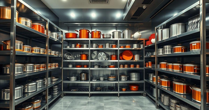 Como Escolher a Prateleira Inox para Cozinha Industrial Ideal