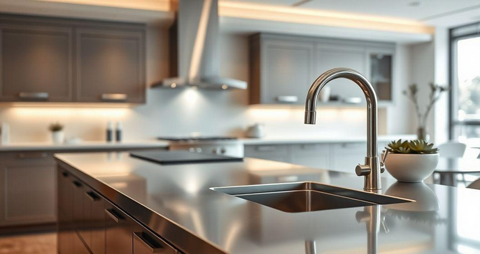 Descubra Como uma Bancada de Aço Inox Pode Transformar sua Cozinha em um Espaço Funcional e Elegante