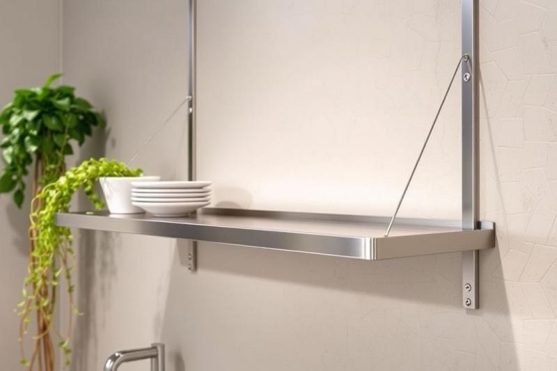 Prateleira Inox Suspensa: A Solução Funcional para Seu Espaço Prateleira Inox Suspensa: A Solução Funcional para Seu Espaço