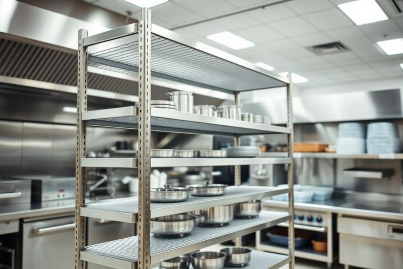 Prateleira Inox para Cozinha Industrial: Vantagens e Escolhas Ideal