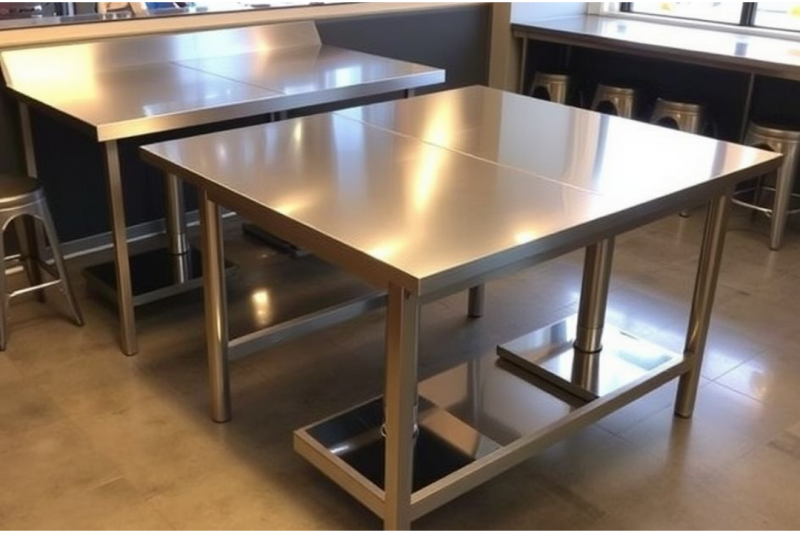Benefícios das Mesas em Aço Inoxidável para Ambientes Residenciais e Comerciais