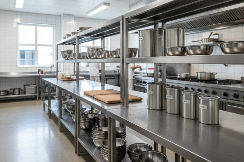 Descubra os Benefícios das Prateleiras de Inox para Sua Casa