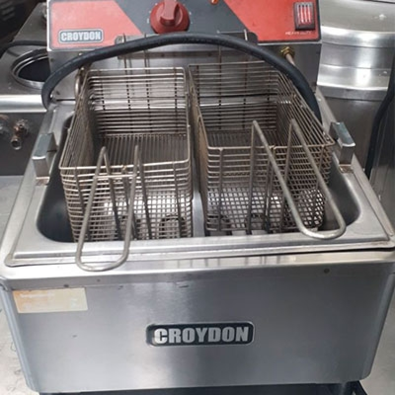 Comprar Fritadeira Industrial Croydon Bom Retiro - Fritadeira Industrial em Aço Inox