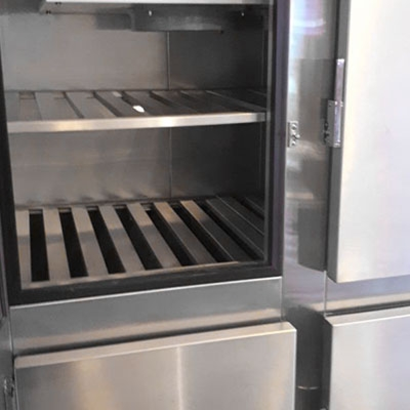 Freezer Industrial 4 Portas Aclimação - Freezer Industrial Aço Inox