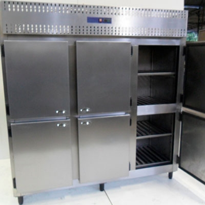 Freezer Industrial em Aço Inox Cambuci - Freezer Industrial Câmara