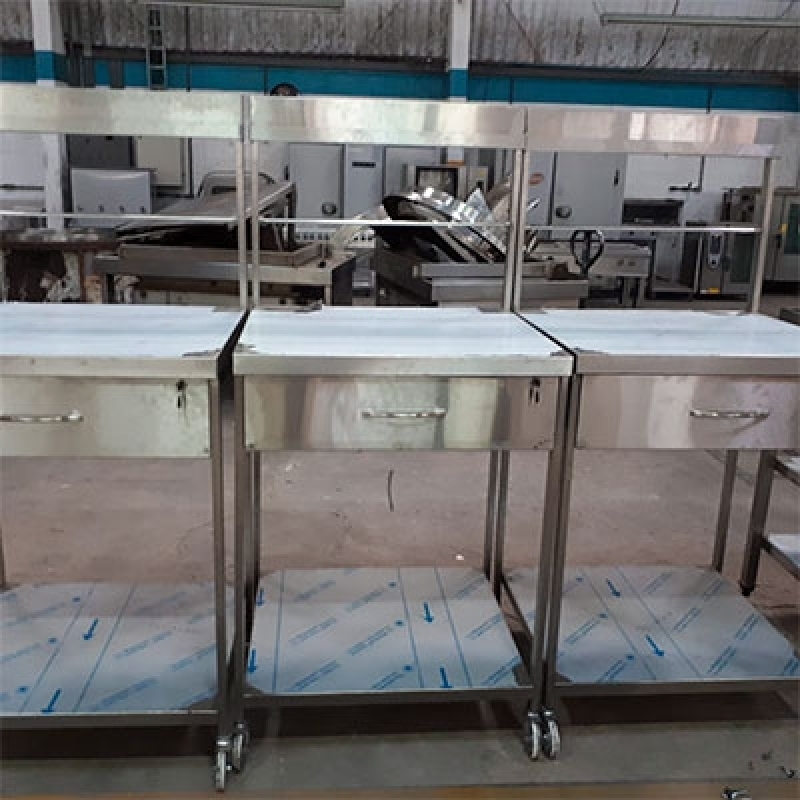 Prateleira Inox de Parede para Cozinha Barata São Vicente - Prateleira Inox Industrial